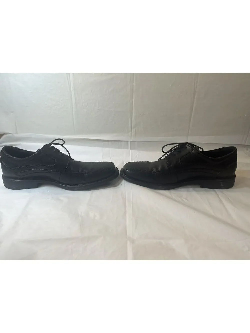 CLARKS QUID FELPS 66156 Oxford, Men's Size 7.5  Black  MSRP $90